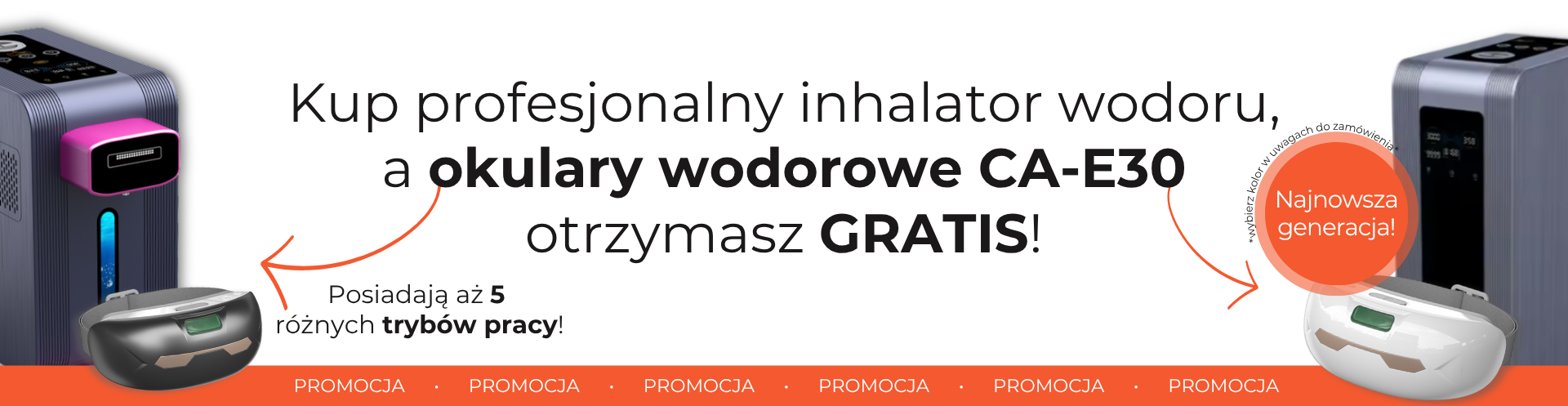 okulary wodorowe gratis do inhalatów